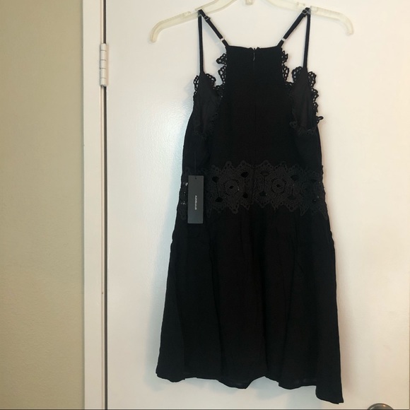 Lulus Mini Black Dress Medium - Picture 5 of 16